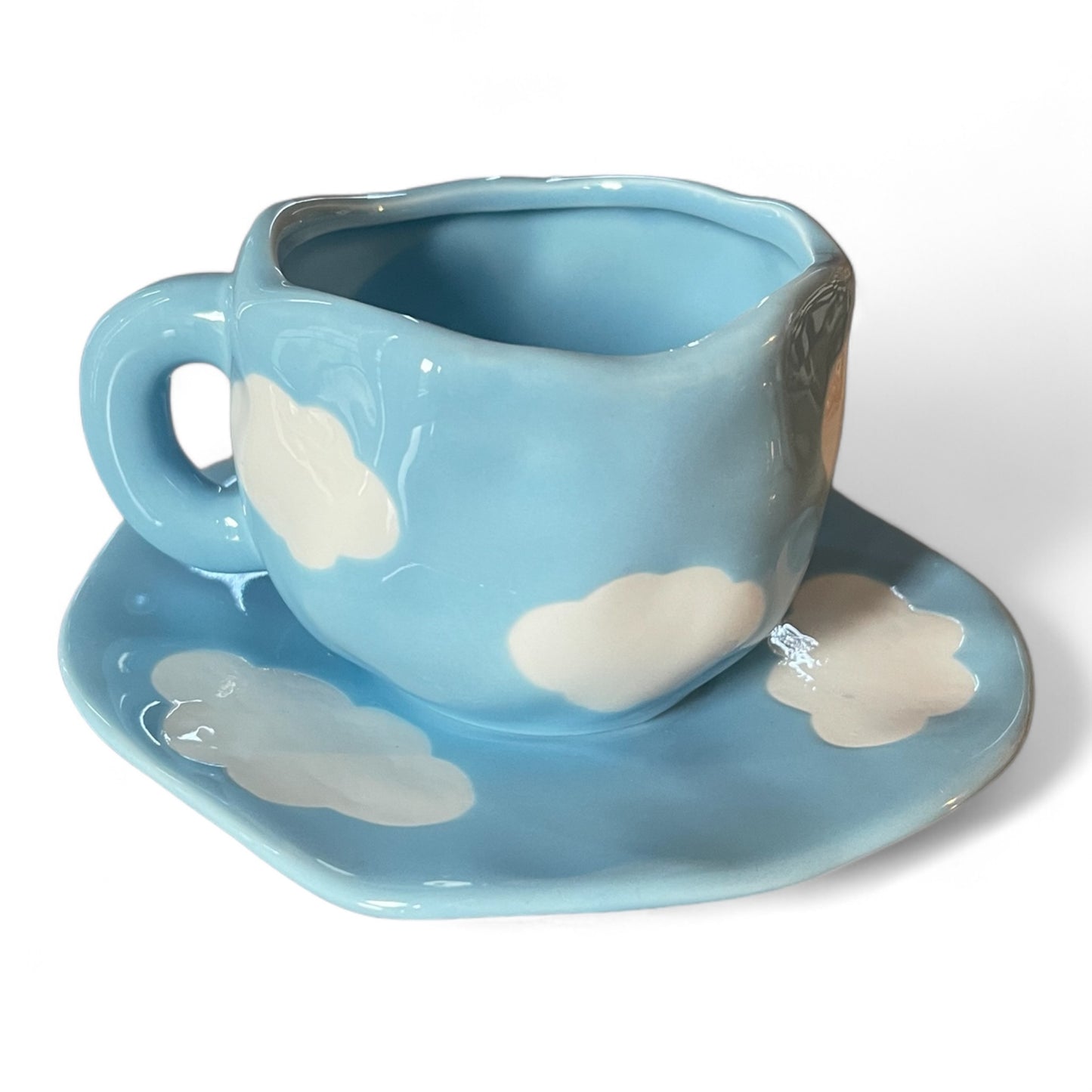 Cloud Nine - mug and saucer set